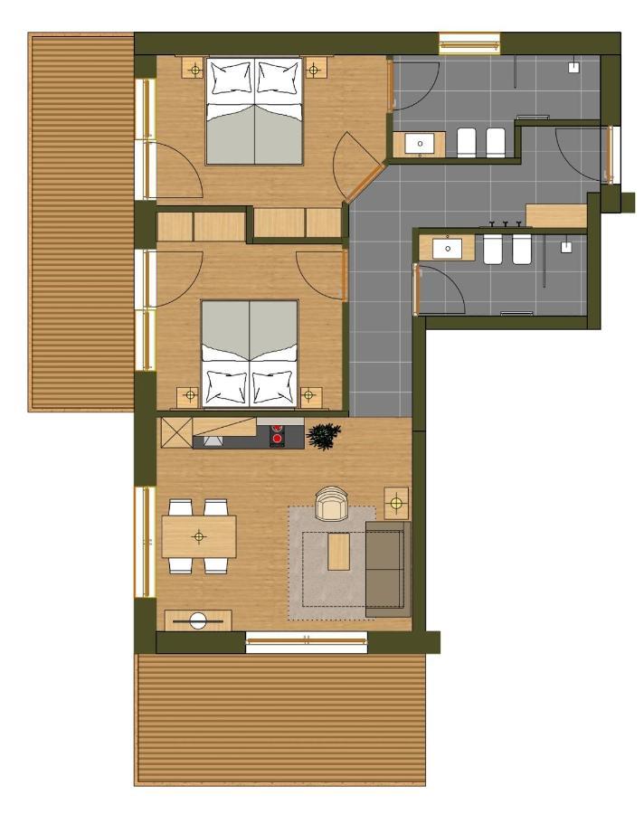 סיוזי Oberzerod Apartments מראה חיצוני תמונה